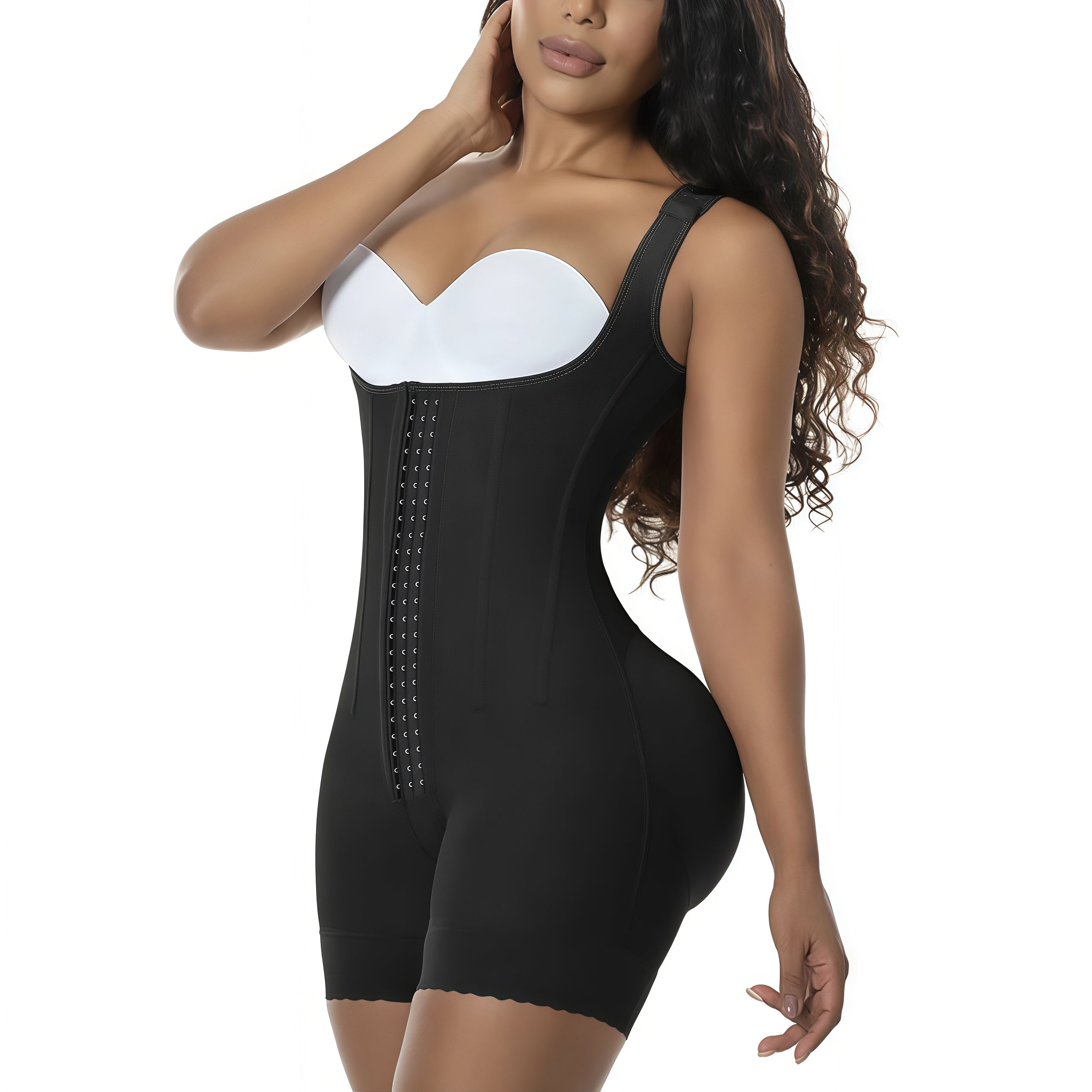 Colombian Shapewear Bodysuit – Faja Colombiana High Compression | Tummy Control & Waist Sculpting